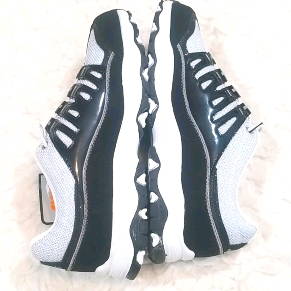 Avia Elastic Laces girl's Athletic Tennis Shoes. 6 - Picture 6 of 11